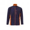 Twotone fleece jacket 220gm² in polyester 100% Vl geras