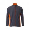 Twotone fleece jacket 220gm² in polyester 100% Vl geras