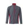 Twotone fleece jacket 220gm² in polyester 100% Vl geras
