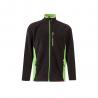 Twotone fleece jacket 220gm² in polyester 100% Vl geras