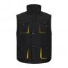 Padded vest twotone multipocket 120gm² in polyester 100% Vl nergal