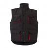 Padded vest twotone multipocket 120gm² in polyester 100% Vl nergal