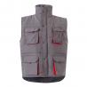 Padded vest twotone multipocket 120gm² in polyester 100% Vl nergal