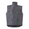 Padded vest twotone multipocket 120gm² in polyester 100% Vl nergal