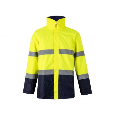 Twotone parka 190gm² in polyester 100% with pu coating Vl themis large