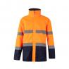 Twotone parka 190gm² in polyester 100% with pu coating Vl themis large
