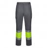 Twotone trousers in twill 190gm² cotton 20% and polyester 80% Vl artemis
