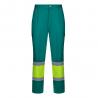 Twotone trousers in twill 190gm² cotton 20% and polyester 80% Vl artemis