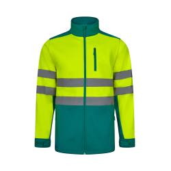 Twotone soft shell jacket...