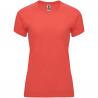 FLUORCORAL Bahrain sport T-Shirt für damen
