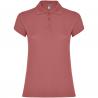 KRÄFTIGES ROT Star poloshirt für damen