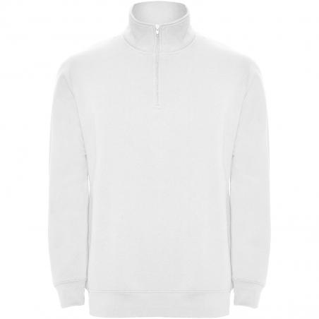 Aneto pullover mit viertelreißverschluss