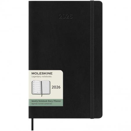 Moleskine softcover 12 monate wochenkalender L 