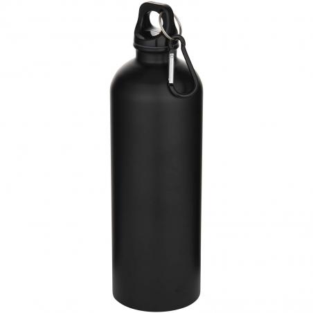 Oregon 750 ml matte RCS-zertifizierte, einwandige trinkflasche aus recyceltem edelstahl mit karabinerhaken 