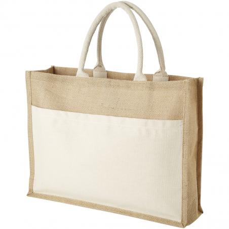 Mumbay jute tragetasche 18l 