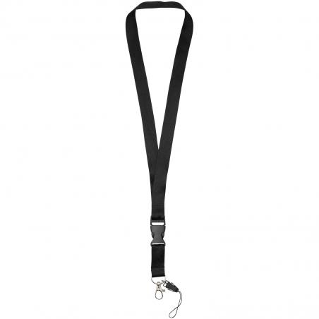 Sagan lanyard mit abnehmbarer schnalle und handyband 