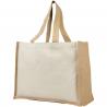Varai 320 g/m canvas und jute einkaufstasche 23l 