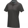 Graphite poloshirt aus Bio-Baumwolle für damen 