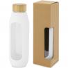 Tidan 600 ml flasche aus borosilikatglas mit silikongriff 