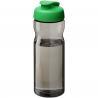 H2O active® eco base 650 ml sportflasche mit klappdeckel 