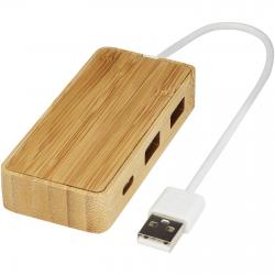 Tapas USB-Hub aus bambus 