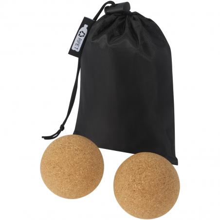 Trikona kork yoga ball 2er set 