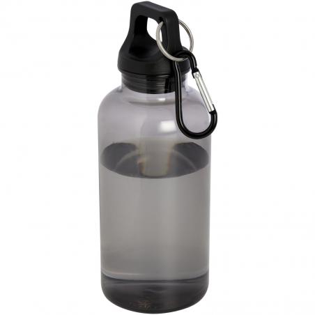 Oregon 400 ml RCS-zertifizierte trinkflasche aus recyceltem kunststoff mit karabiner 
