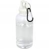 Oregon 400 ml RCS-zertifizierte trinkflasche aus recyceltem kunststoff mit karabiner 