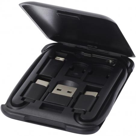 Savvy recyceltes modulares ladekabel mit telefonhalterung 