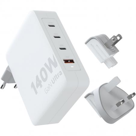 Xtorm xvc2140 gan ultra 140 W reiseadapter mit 240 W USB-C PD-Kabel 