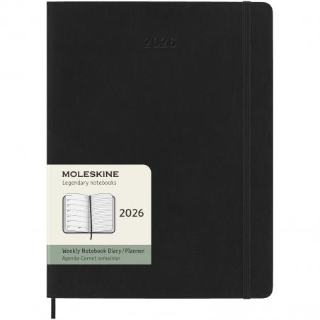 Moleskine softcover 12 monate wochenkalender XL 