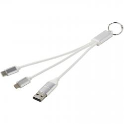 Metal 4-in-1 ladekabel aus...