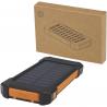 Altair 10 W 5000 mah robuste solar powerbank aus recyceltem kunststoff mit integrierter taschenlampe 