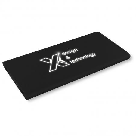 SCX.design p15 5000 mah powerbank mit leuchtlogo 