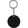Recycelter runder Schlüsselanhänger aus Edelstahl Risa