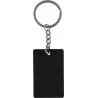 Recycelter Edelstahl-Schlüsselanhänger in Rechteckform Jax