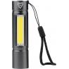 Taschenlampe aus recyceltem Aluminium COB Sami