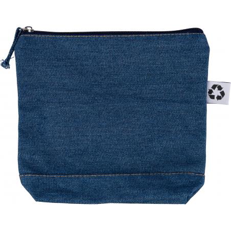 Kosmetiktasche aus recyceltem Denim Orin