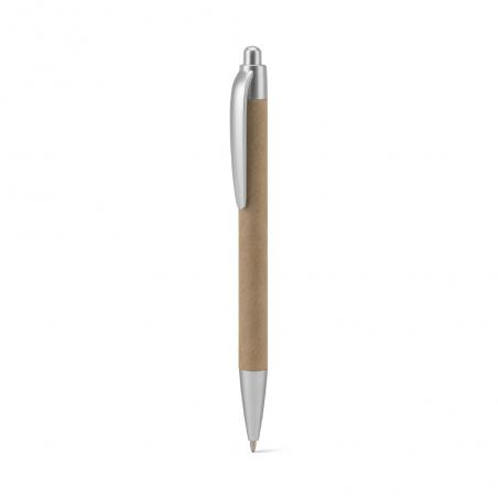 Ballpoint pen made from 100% recycled paper and details in recycled abs 100% rabs Kyra