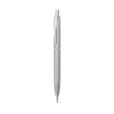 Stainless steel ballpoint pen 53% recycled with shiny body Dooli