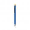 Ballpoint pen in recycled aluminum 100% ral with rubber finish Zylen