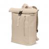 Roll top backpack in recycled cotton and recycled polyester 380 gm² Saint