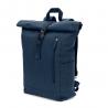 Roll top backpack in recycled cotton and recycled polyester 380 gm² Saint