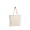 Beach bag in recycled cotton 70% and recycled polyester 30% 220 gm² Athens
