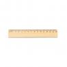 Pine wood ruler with 15 cm scale Wesley 15