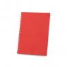 A5 notepad with flexible cover made from 100% recycled paper Schiller