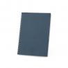A5 notepad with flexible cover made from 100% recycled paper Schiller