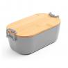 Airtight pp box with bamboo lid Mahleb