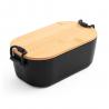Airtight pp box with bamboo lid Mahleb