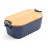 Airtight pp box with bamboo lid Mahleb